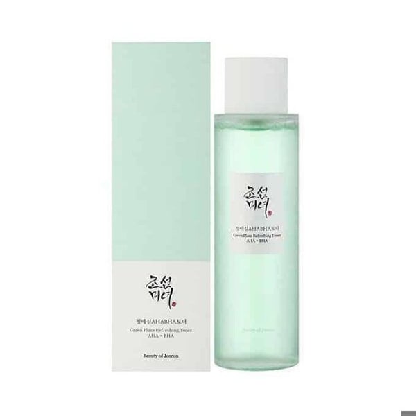 Lotion tonique exfolierande - Beauty of Joseon - Grön plommon - AHA+BHA - 150ml - Utan parabener