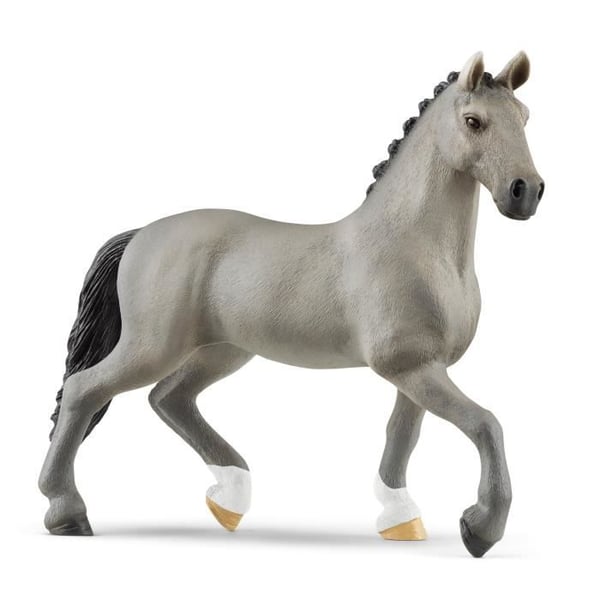 Figurin - SCHLEICH - Selle Français hingst - Horse Club - Flerfärgad