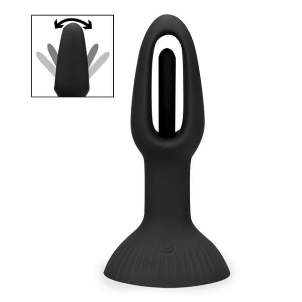 Plug anal ventouse flapping Flapster - Svart