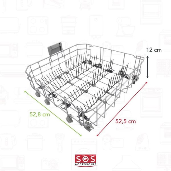 Underkorg till Beko DFN5530 diskmaskin - Vit