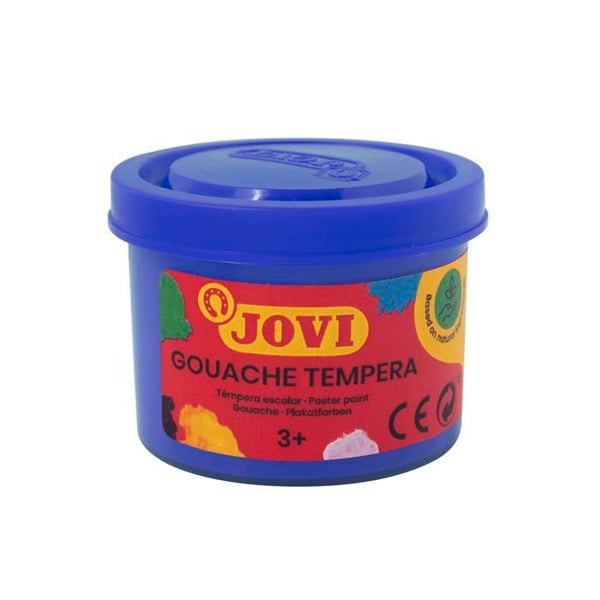 Gouache Liquide - Jovi - Satin Gouache Liquide - Mörkblå - Icketoxisk - Tvättbar