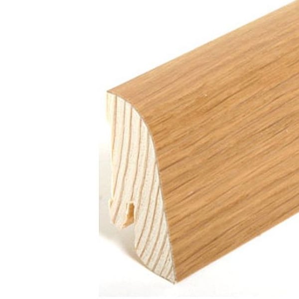 PROVISTON Fanerad träsockel 22 x 45 x 2500 mm Ek 12,5 meter | 5 stycken