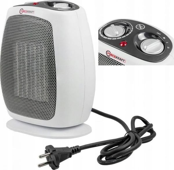 Elvärmepump - Forcekraft - FK-FH06 - 1800W - 3 lägen - Vit