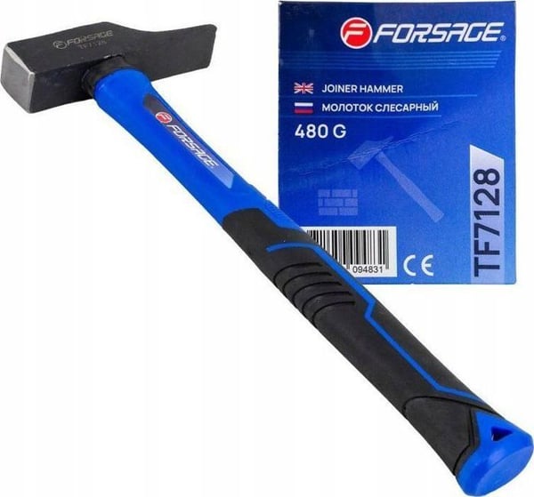 Låssmeds-hammare - FORSAGE - F-TF7128 - Stål - 480g - Svart