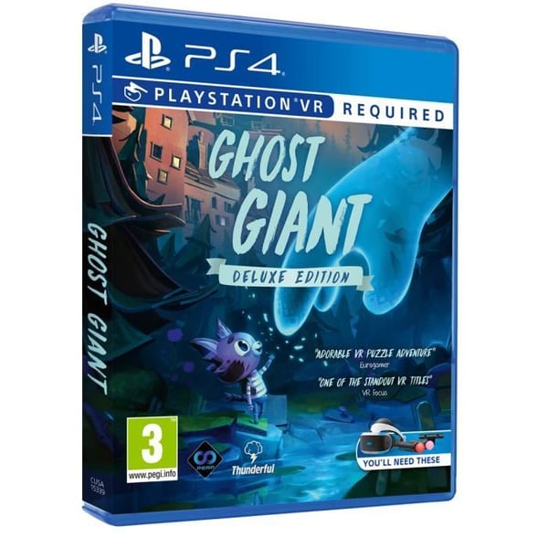 Videospel - Ghost Giant - Pussel VR - Hjälp Louis - Rörande äventyr i virtuell verklighet