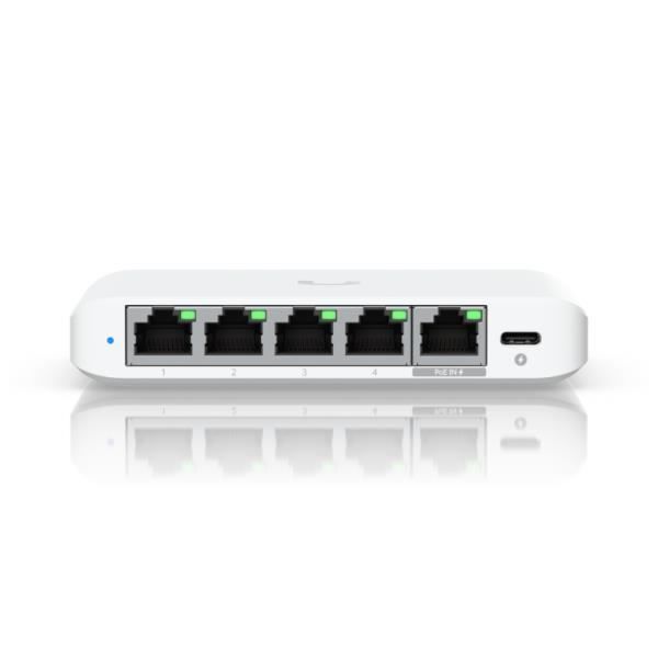 Switch - Ubiquiti - UniFi Flex Mini 2.5G - Hanterad - 5 portar - PoE