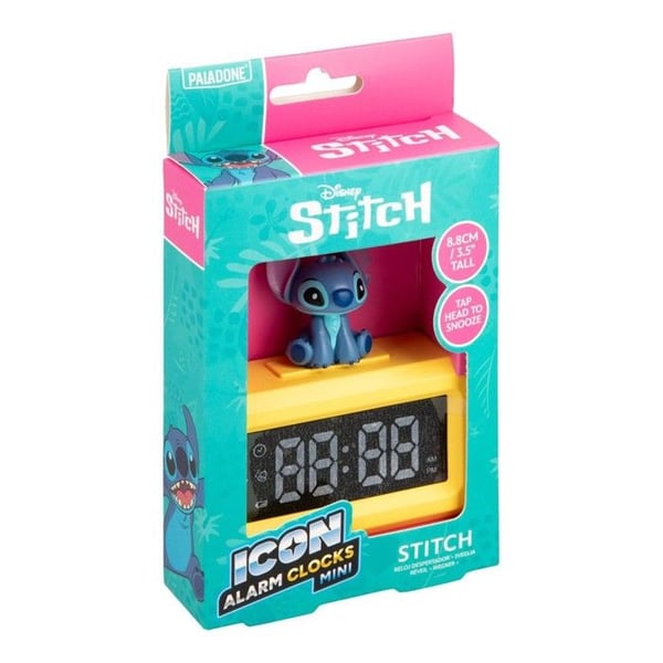 Paladone Products - Lilo & Stitch - Mini vækkeur Icon Stitch 8 cm