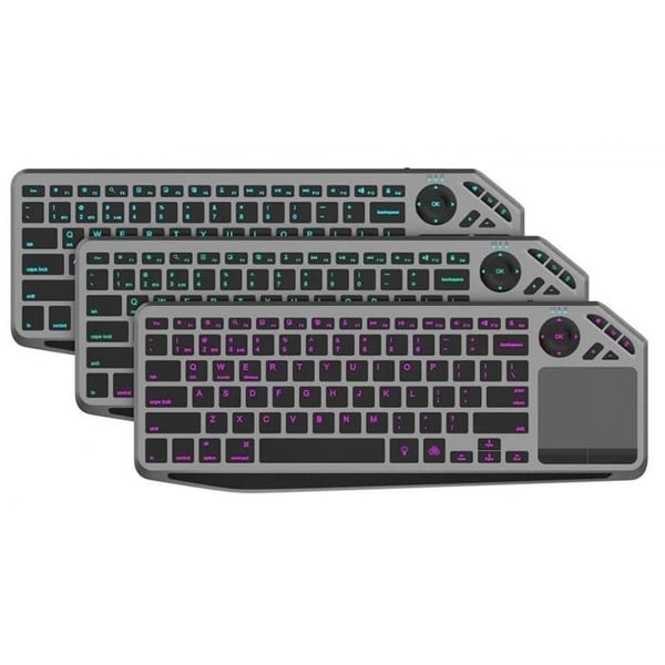 TRÅDLÖS TACTIL TANGENTBORD TECHLY DUBBEL BT/RF
