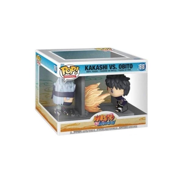 Figurine Funko Pop! Moment - Naruto - Kakashi Vs Obito - Multifärgad - 9 cm - PVC