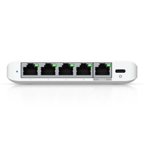 Switch - Ubiquiti - UniFi Flex Mini 2.5G - Hanterad - 5 portar - PoE