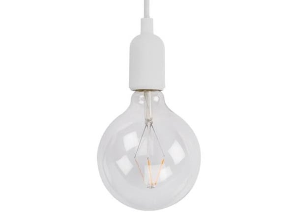 VELLIGHT vit taklampa - E27-sockel - 1,4 m kabel - repdesign