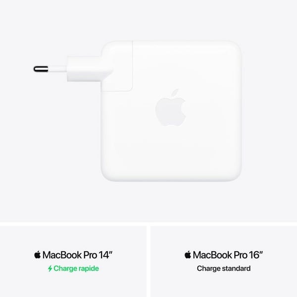 APPLE - USB-C 96 W väggadapter - Vit