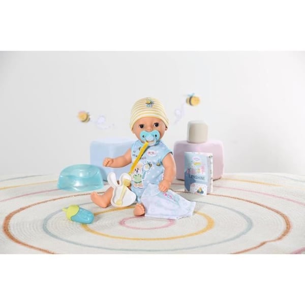 Dukke - BABY born - Little Magic Boy - 36 cm - 7 realistiske funktioner - Inkluderet tilbehør
