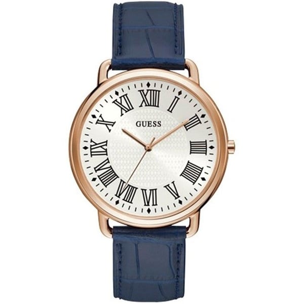 Klocka - Guess - W1164G2 - Kvarts - Vellumläder - Analog - Silver