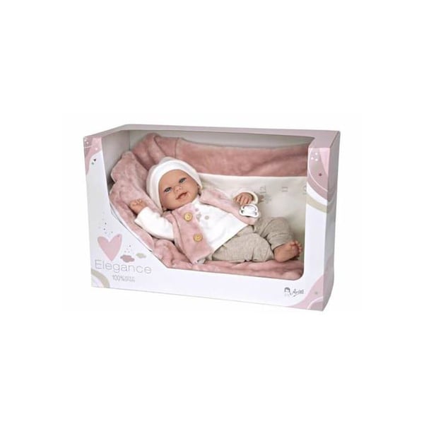 Docka Baby Colin Elegance - Arias - 40 cm - Flerfärgad - Realistisk vikt - Plast - Modern