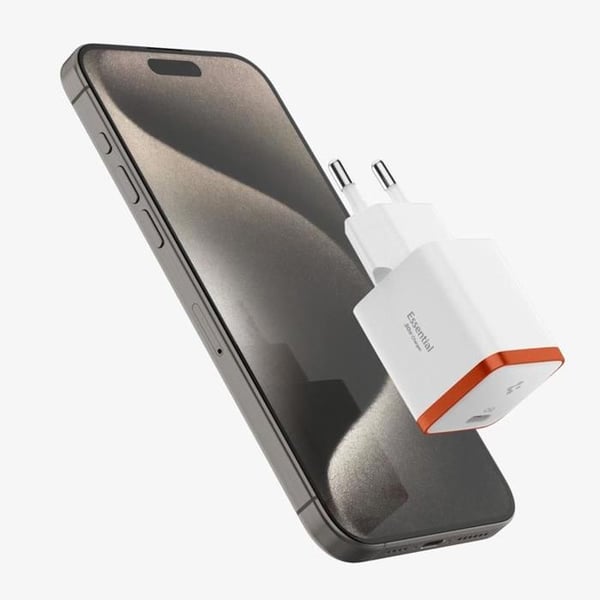USB-C vægoplader - SPIGEN - ArcStation Essential EE301EU - 30 W - Intelligent opladning - Kompakt
