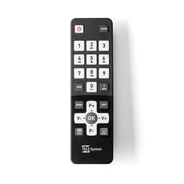 Mini-dekooderi - TELE SYSTEM - STEALTH - DVB-T - Autoskannaus - Integroitu USB