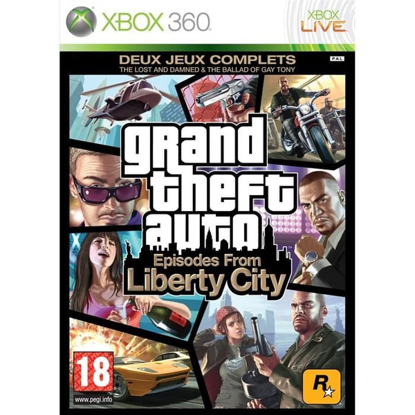 GTA IV: Avsnitt från Liberty City XBOX 360