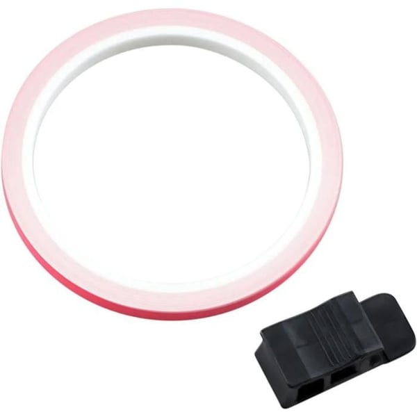 Fluorescerande band - PROGRIP - Progrip 5025F - Fuchsia fluorescerande - 7 mm x 6 m - Applicator ingår