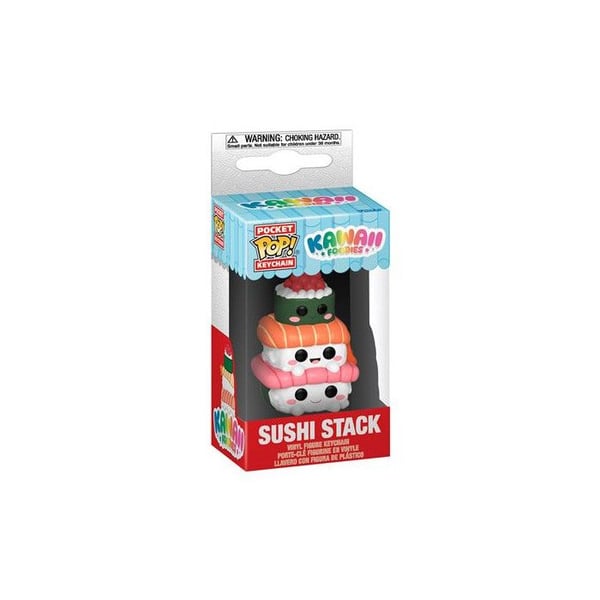 Figurine Funko Pop Nyckelring Kawaii Foodies Sushi Stapel