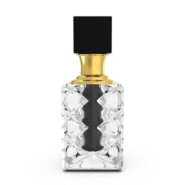 Parfumeextrakt - EL NABIL - Concentré Crystal Collection Musc Aswad - Man - 3 ml - Oriental amber gourmand
