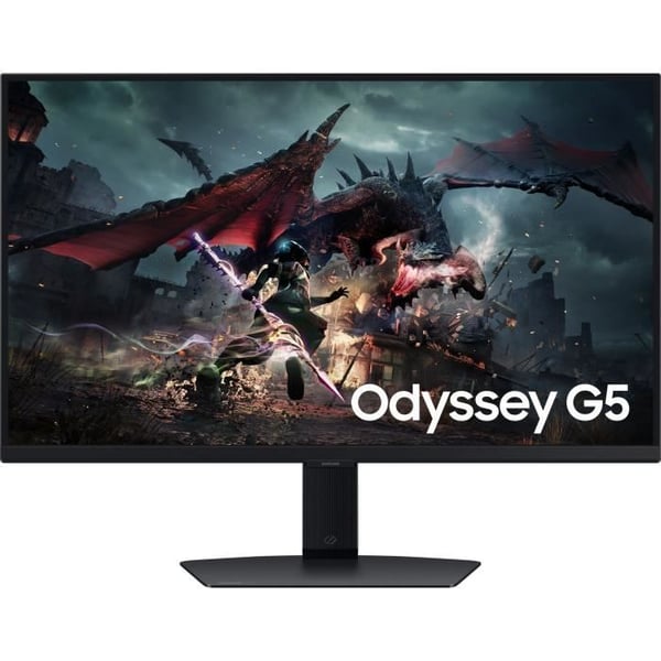 Spel-PC-skärm - SAMSUNG - 27" - WQHD - 180Hz - IPS-panel - 1ms - Höjdjusterbar - LS27DG500EUXEN