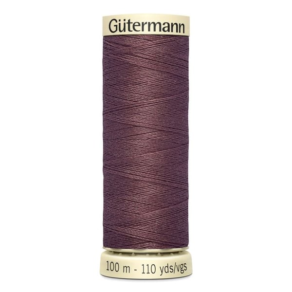 Tråd för syende 100% polyester Gutermann 1 Spole - Att 429 - fikon