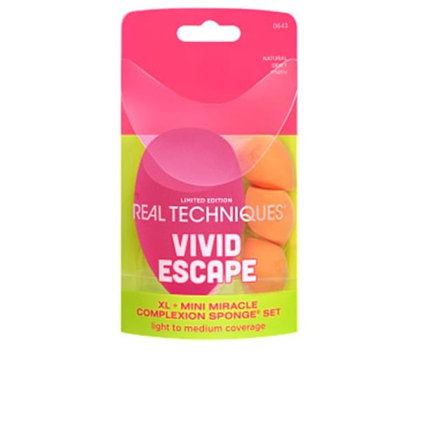VIVID ESCAPE XL + MINI MIRACLE FOUNDATION SPONGE 4 delar