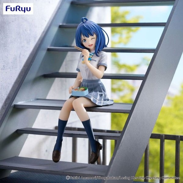 Statuett Nudelslutar - FURYU - Anna Yanami - 15 cm - Grå - Plast - Resin