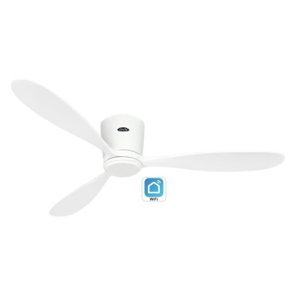 Takfläkt - CasaFan - ECO PLANO WOOD - 132 cm - Massivt trä - Inbyggt Wi-Fi