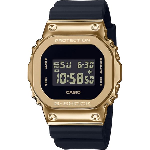 Casio Klocka - Herr - GM-5600G-9ER - Svart Plast - 20 bar - Kvarts - Digital - Vuxen