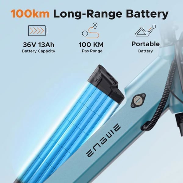 Elcykel - ENGWE - P275 SE - 27,5 tum - Räckvidd 120 km - Motor 250 W