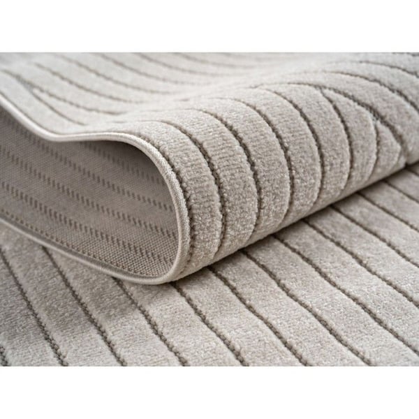 Utomhusmatta & Terrass Ayyildiz 200 x 290 cm - Crème - Rektangulär - Utomhus Inomhus - Effekt - Ref 01201CREAM