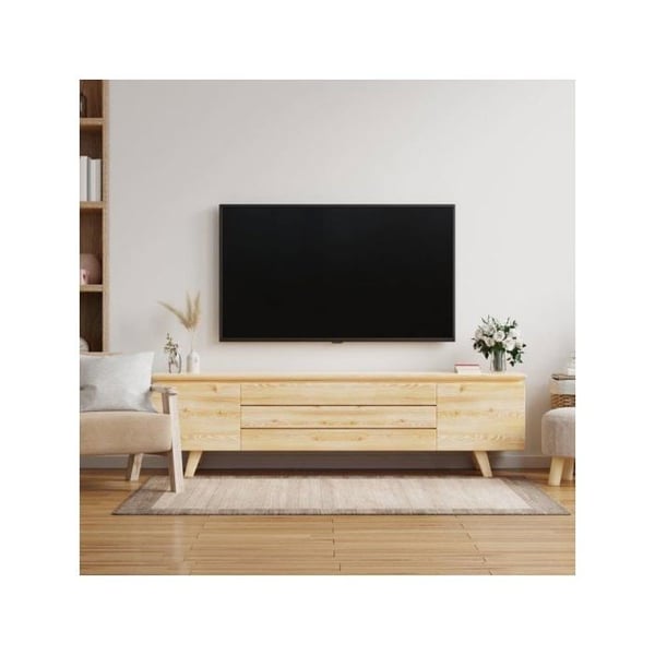 Supportvägg - TOOQ - LP1080F-B - för skärmar 37" - 80" - VESA 200x200 till 600x400 mm - 80 kg max