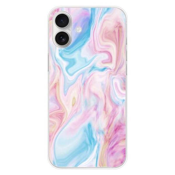Tryckt silikonfodral som är kompatibelt med Apple iPhone 16 Plus Soap