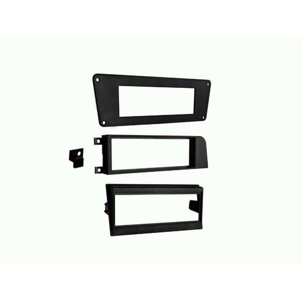 Framsideskylt 1-DIN kompatibel med Volvo 100/200/740/760/780/940 svart
