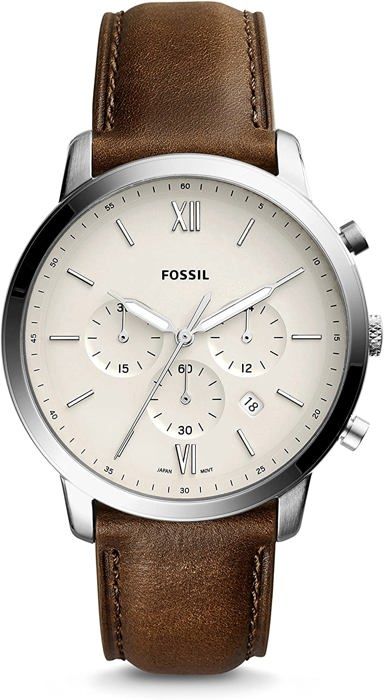 Klocka - Fossil - NEUTRA CHRONO FS5380 - Chronograf - Rostfritt Stål - Sportig