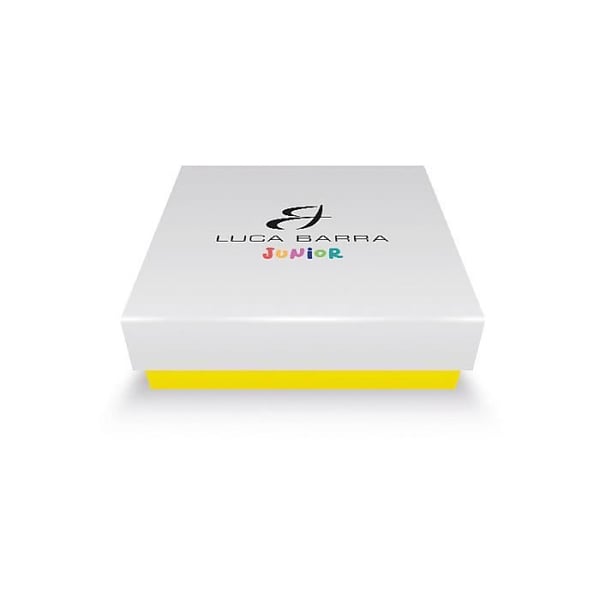 Halsband - LUCA BARRA - JC109 - Stål - Enhörning - Längd 38 + 3 cm