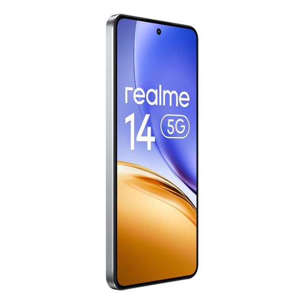realme 14 smartphone 6,67" 5G 12GB 256GB 6000mAh Android 15 sølv