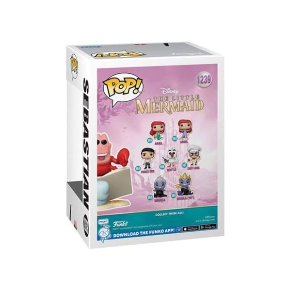 Funko Pop! Disney Den lilla sjöjungfrun - Sebastian 1239 Exklusivt