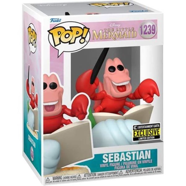 Funko Pop! Disney Den lilla sjöjungfrun - Sebastian 1239 Exklusivt