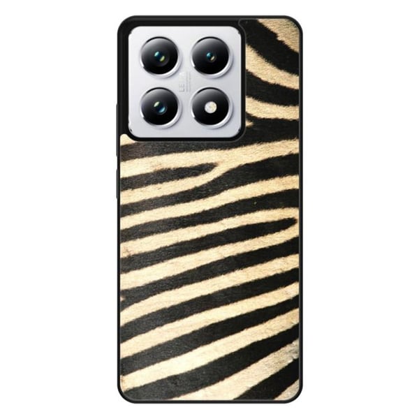 Siliconeförstärkt skal med tryck kompatibelt med Xiaomi 14T 4G Zebra