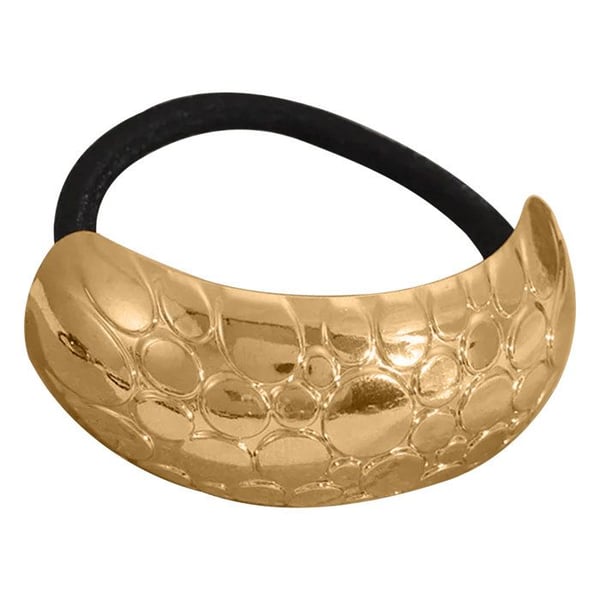 Hårsnodd - AVIZAR - Skalig Ring - Silver Svart / Guld - För Kvinna - Vuxen