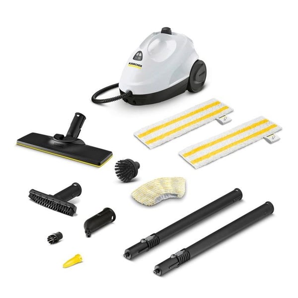 Ångtvätt - KARCHER - SC 2 EasyFix Plus - EasyFix golvmunstycke - Ånginställning 2 nivåer - Säkerhetslås