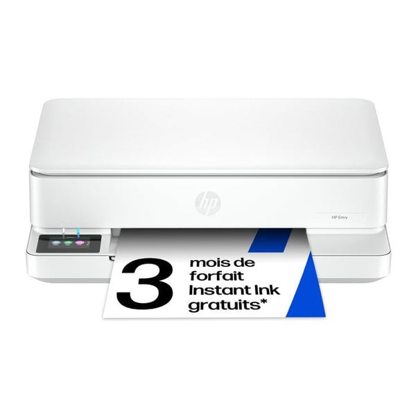 HP Envy 6110e Color Inkjet All-in-One-skrivare - Kopieringsskanning - 3 månaders Instant-bläck ingår i HP+