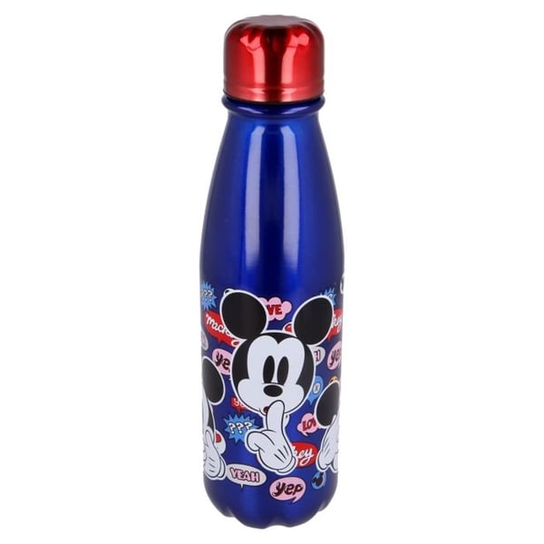 Aluminiumflaska - MICKEY MOUSE - Minnie Mouse - 600 ml - Röd - Vit