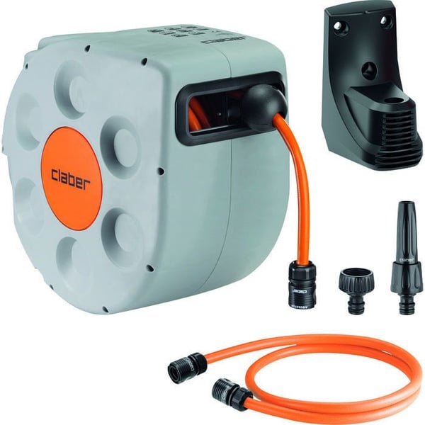 Rotoroll Evolution slangetromle - Claber - 20m - Automatisk optræk - Havevanding
