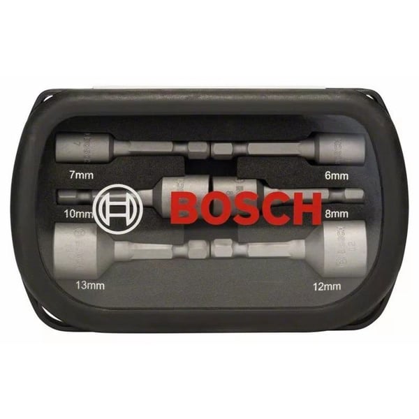 6 kpl 1/4 50mm hylsysetti - BOSCH - 2608551079