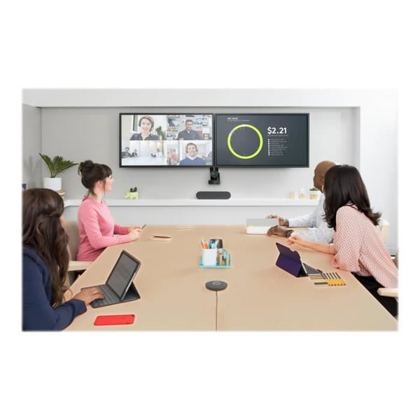 Logitech Rally Speaker System - Kablet - Sort - Vægmontering