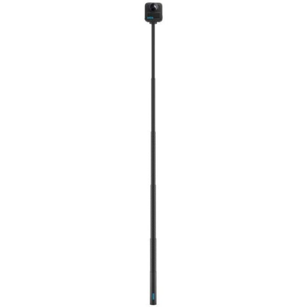 Perche - GoPro - Kulfiber - Længde 1 m - Ergonomisk skridsikker håndtag - Standard 1/4 gevind